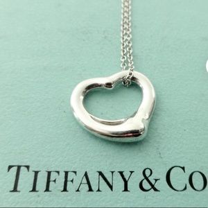 Tiffany & Co. Elsa Peretti open heart pendant